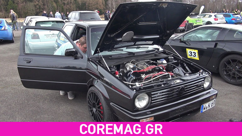 Video:Το VW Golf 2 που έγινε ο φόβος και ο τρόμος των supercars